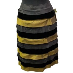 Options Silk Tiered Skirt